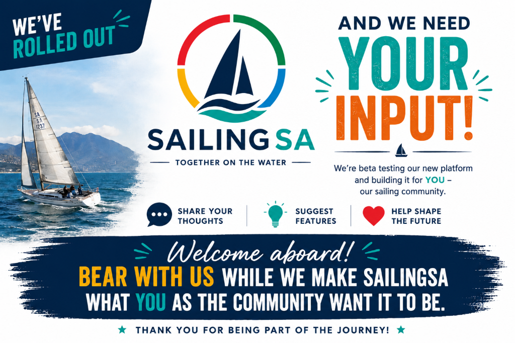 SailingSA feedback banner