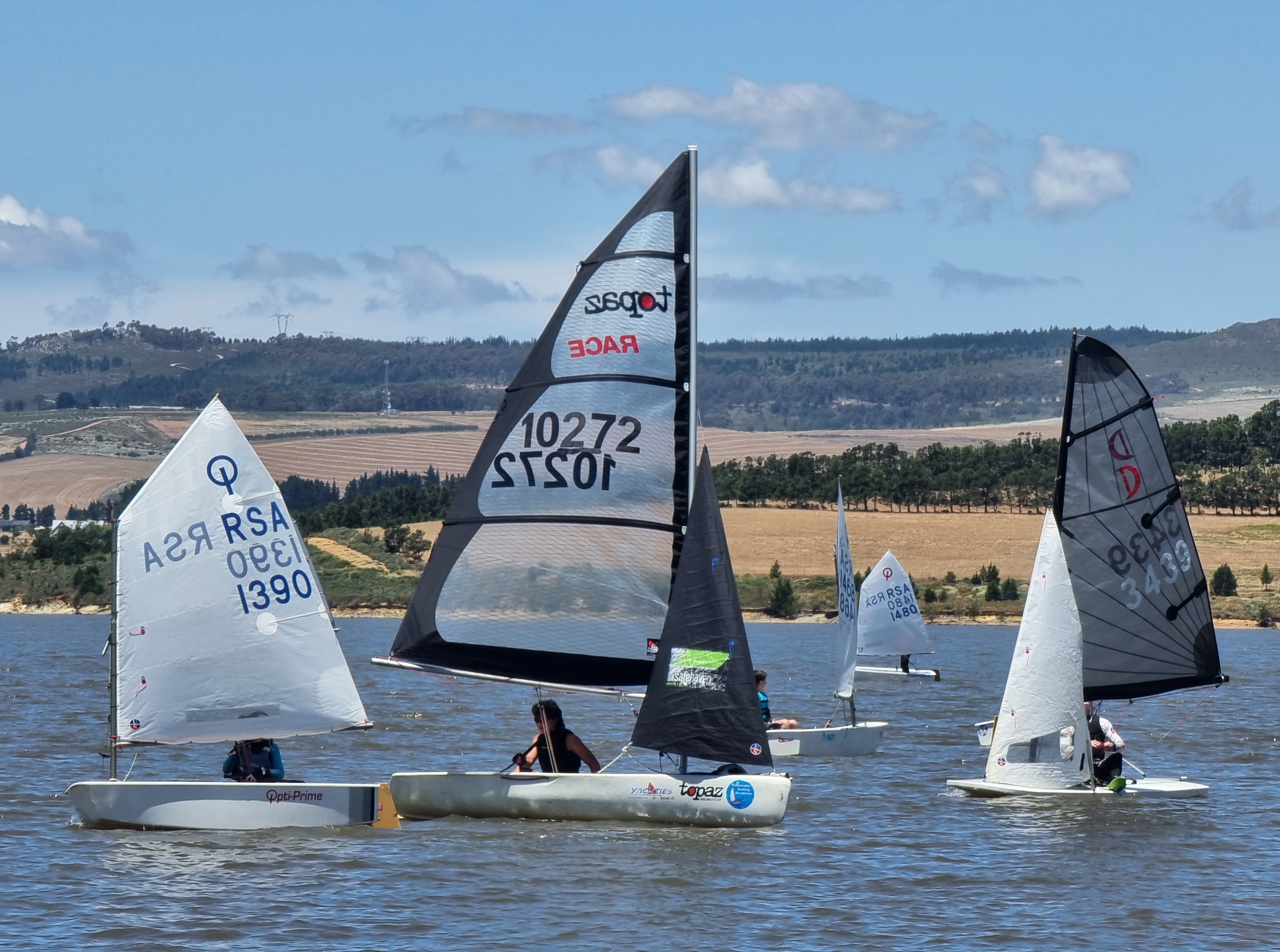 Archive photograph: racing at the 2024 TSC Cape Classic.
