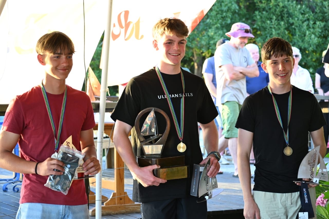 Dabchick prizegiving at the 2025 Youth Nationals