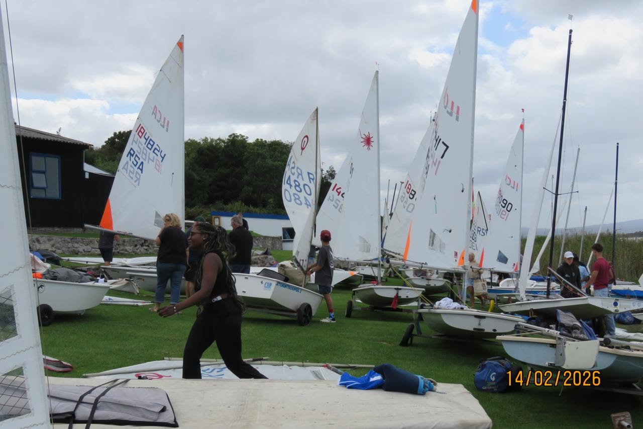 Preparing boats at Hermanus Yacht Club during the 2026 Cape Classic