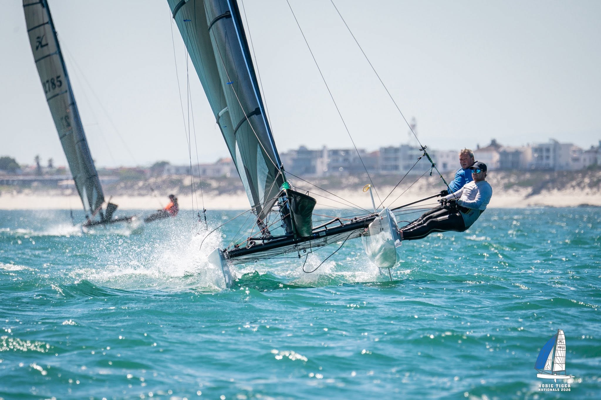 Hobie Tigers racing at Langebaan during the 2026 Nationals