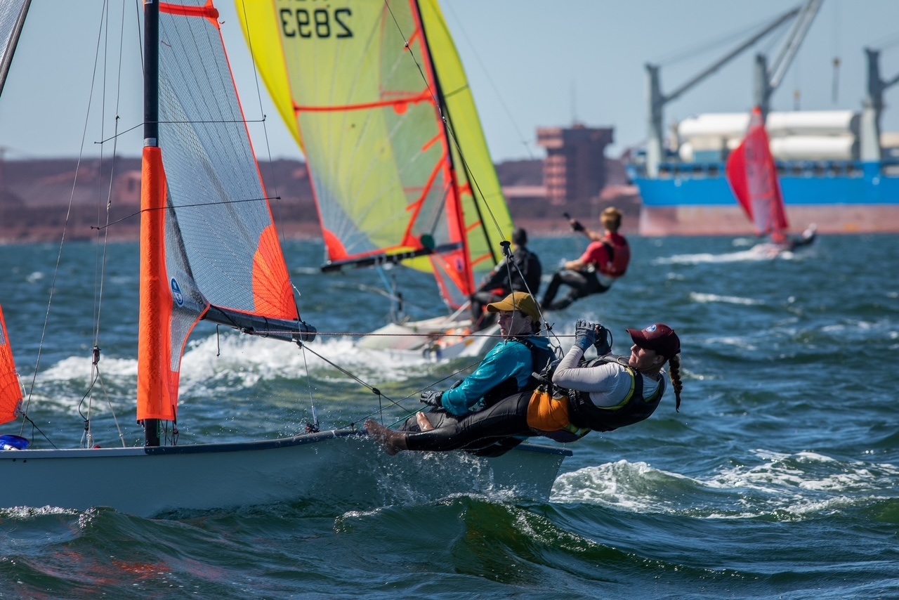 29er Nationals racing in Saldanha Bay on 30 March 2026