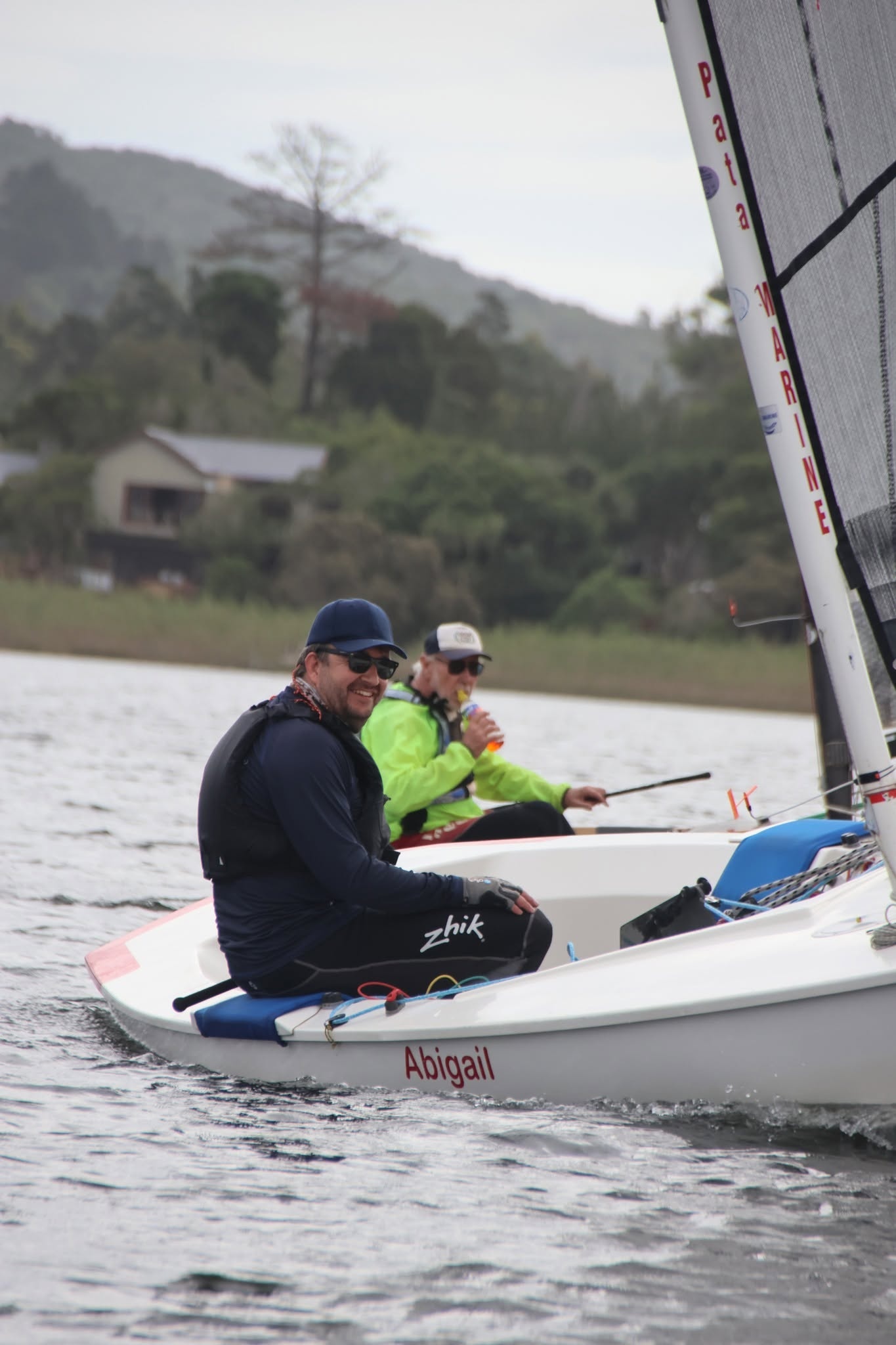 On the water at the 2026 Finn Nationals