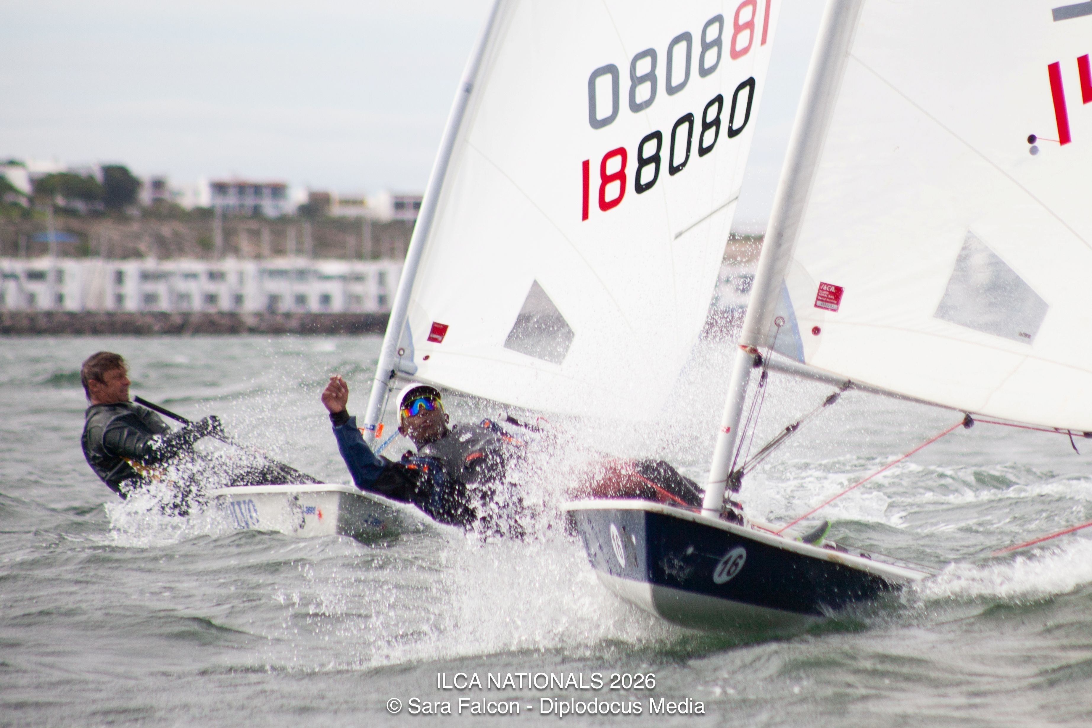 Racing at the 2026 ILCA Nationals at Club Mykonos, Langebaan.