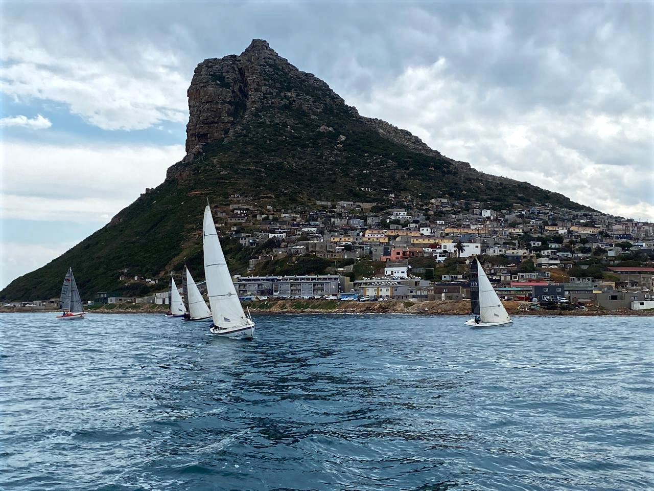 Sailing in Hout Bay during the VULCAN Challenge