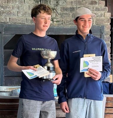 Timothy Weaving and Hayden Miller — first U17