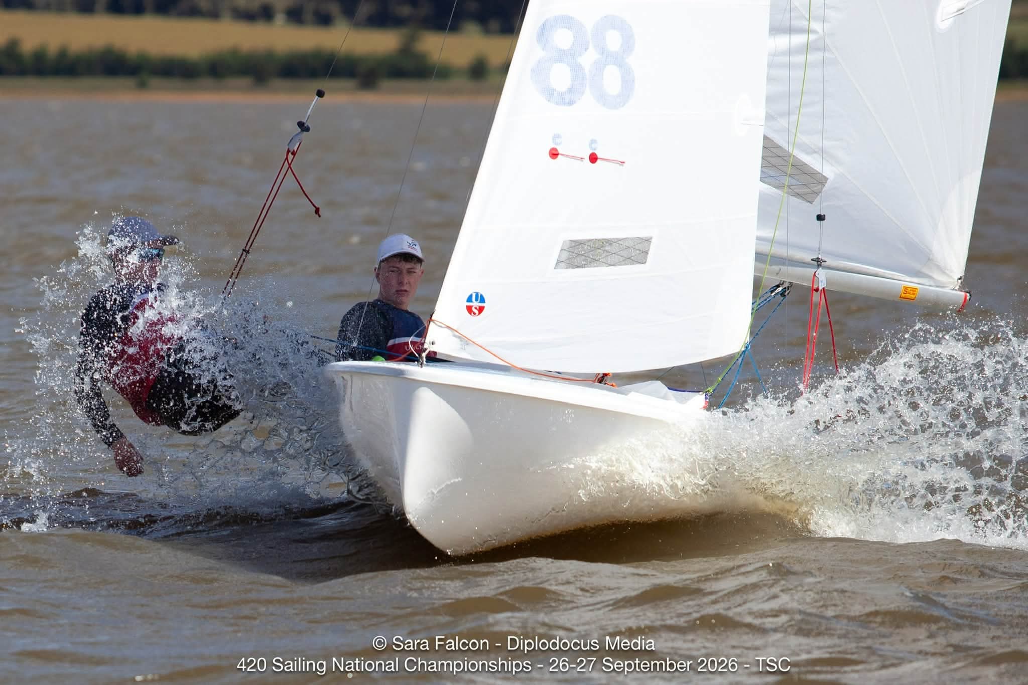 Timothy Weaving and Hayden Miller racing at Theewater